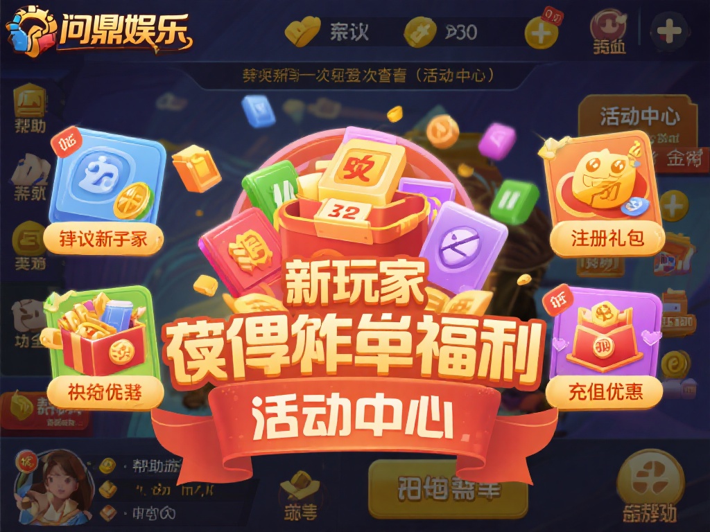 问鼎娱乐为新玩家准备了许多福利，例如注册礼包、首次