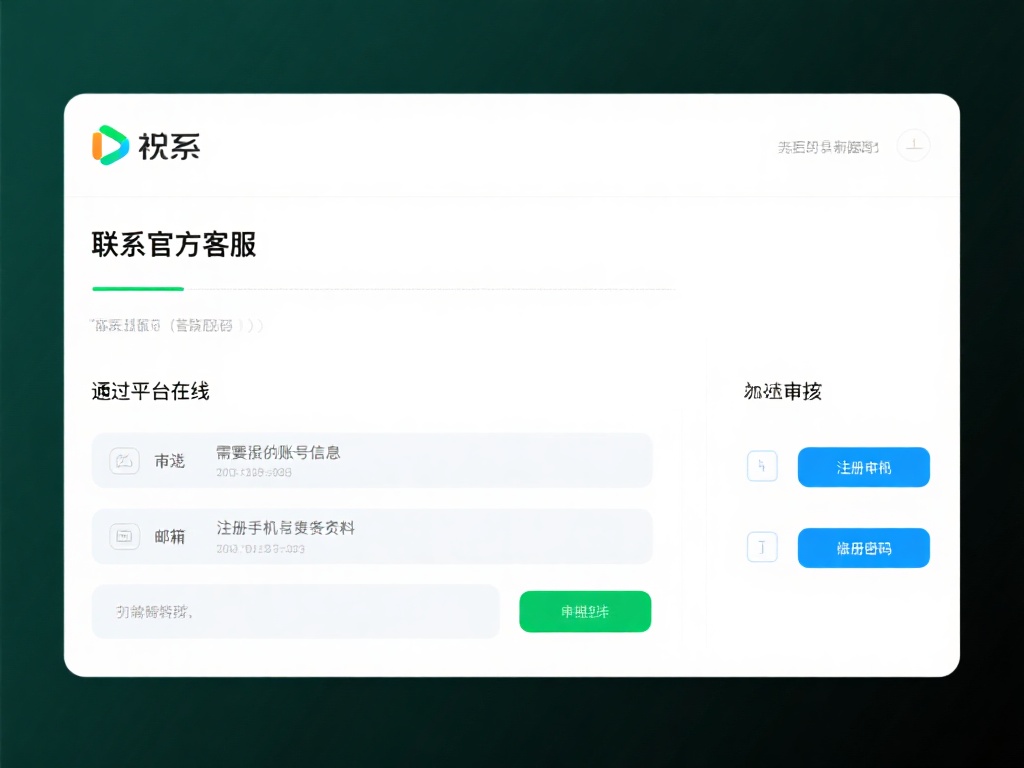 联系官方客服：通过平台提供的在线客服或邮箱，提交申