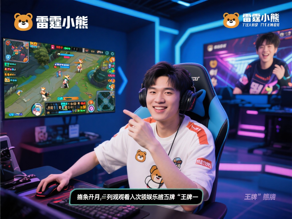 问鼎娱乐旗下主播阵容揭秘:星光璀璨引领行业风潮 (问鼎娱乐旗下主播阵容揭秘:星光璀璨引领行业新风潮) 以游戏领域为例,旗下主播“雷霆小熊”凭借精湛的技术